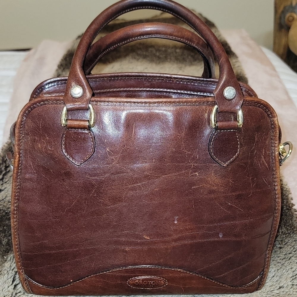 Oroton Leather Handbag Vintage